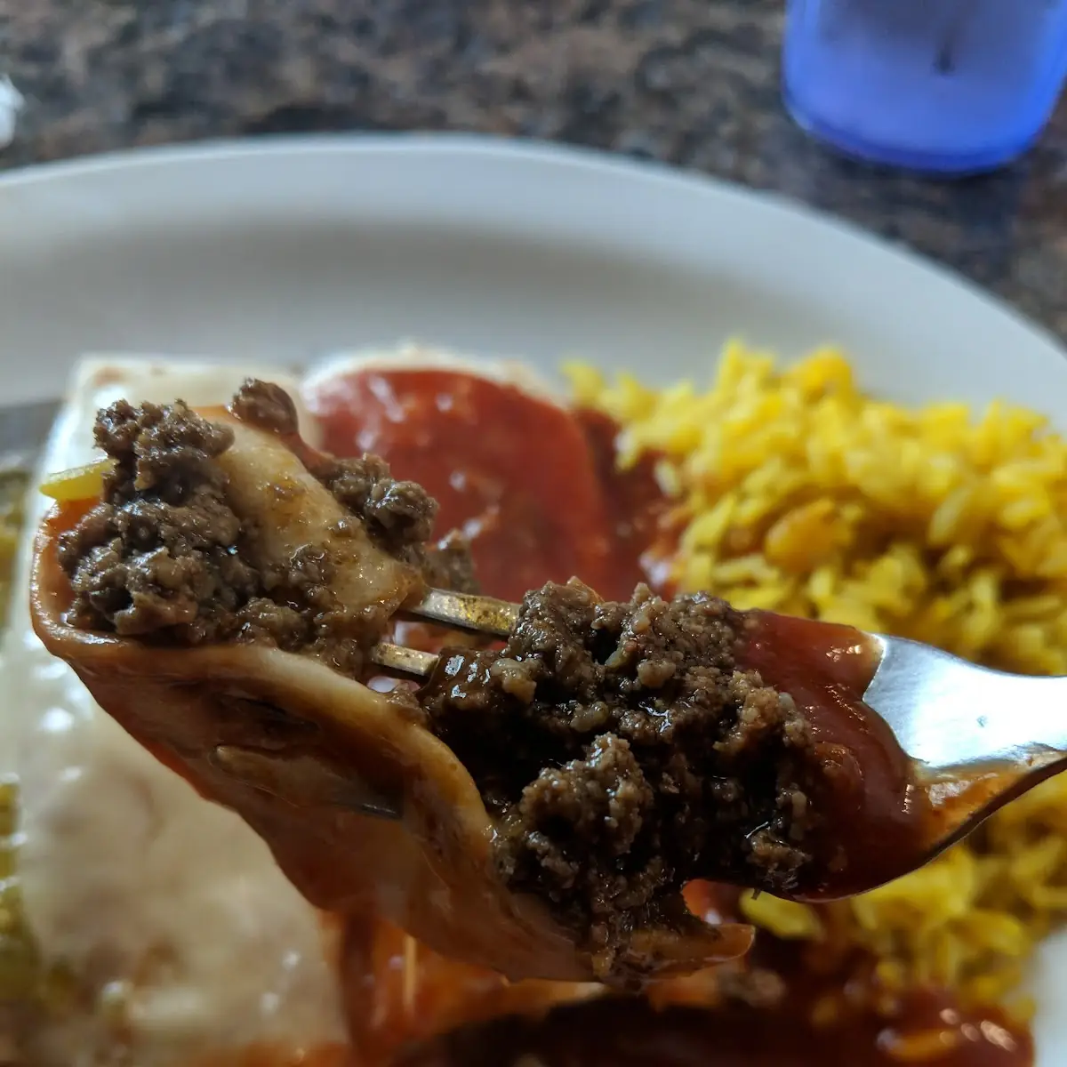 Beef Enchilada
