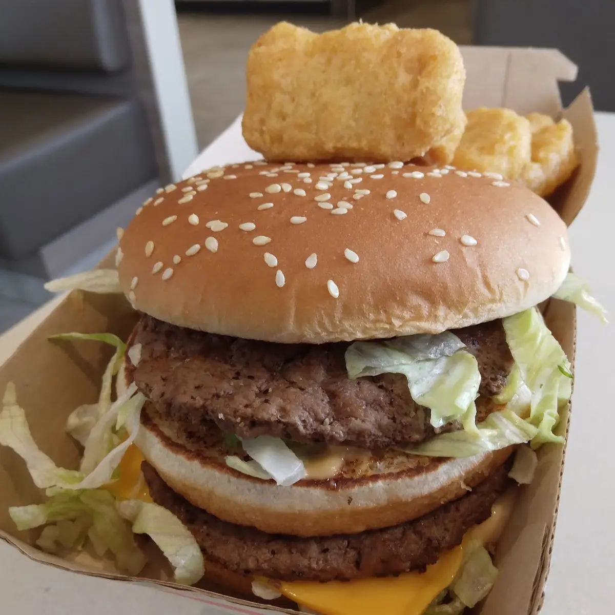 Big Mac with Chicken Nuggets