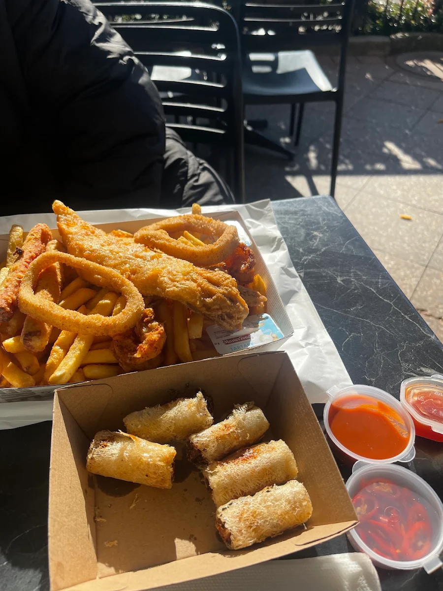 Calamari Box, The Sands Seafood