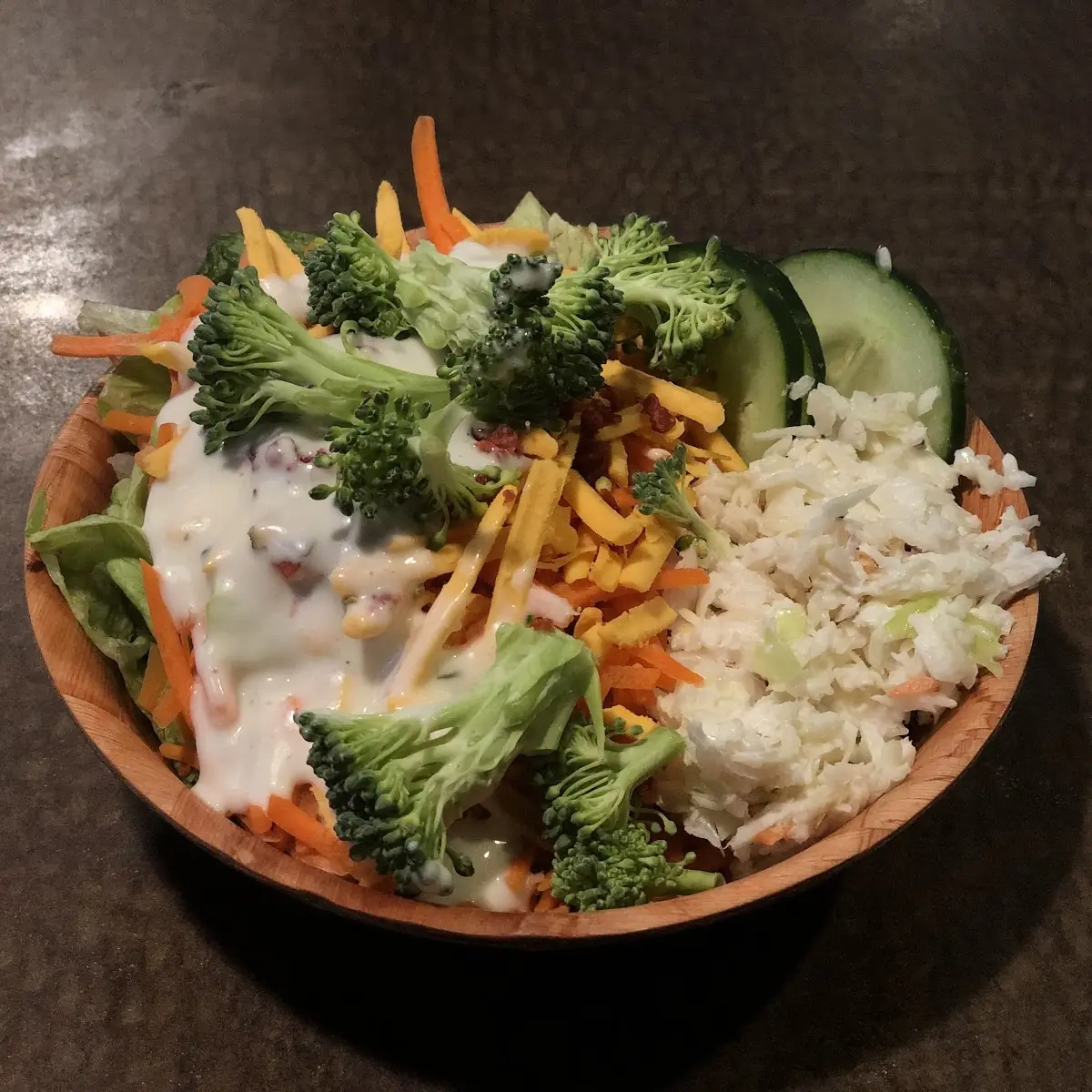Side Salad Including Cole Slaw