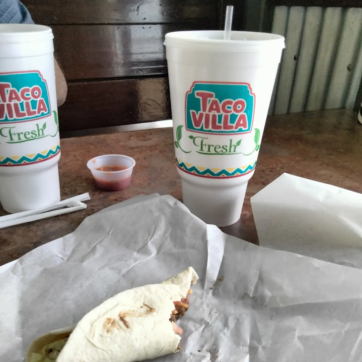 Meat and Cheese Soft Taco