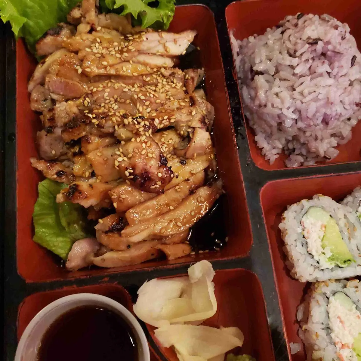 Bento Box Teriyaki Chicken