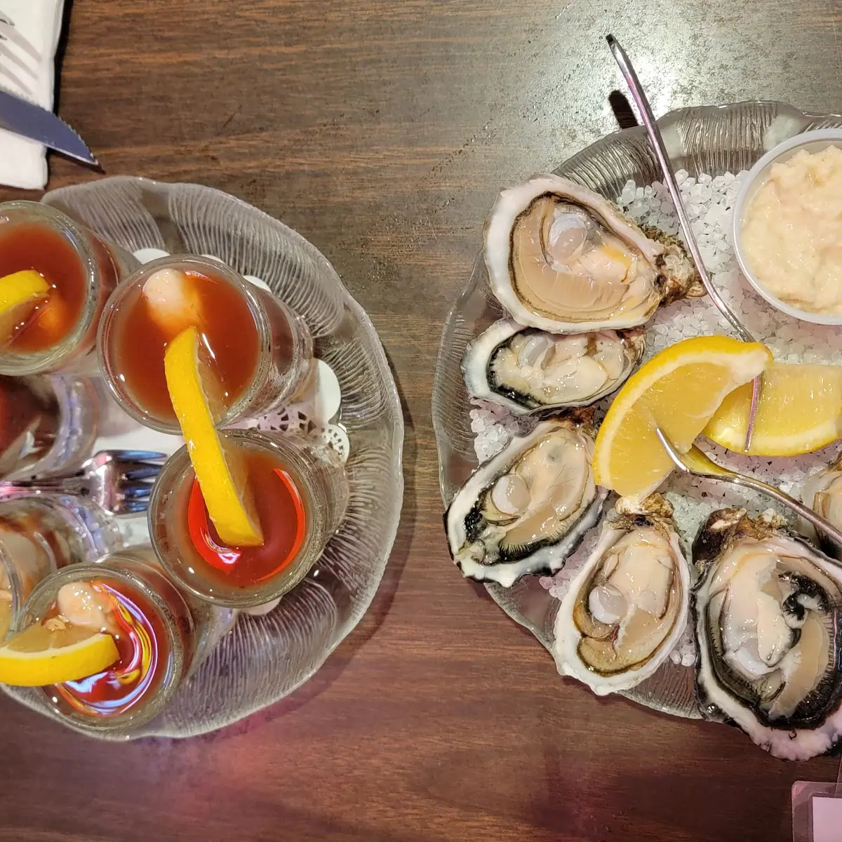 Oysters on the Half-Shell