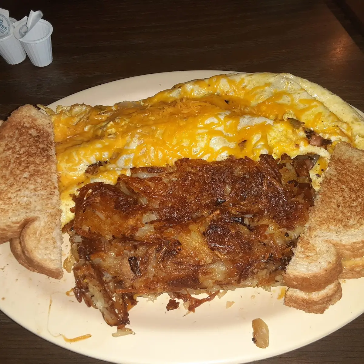 Western Omelet with Cheese