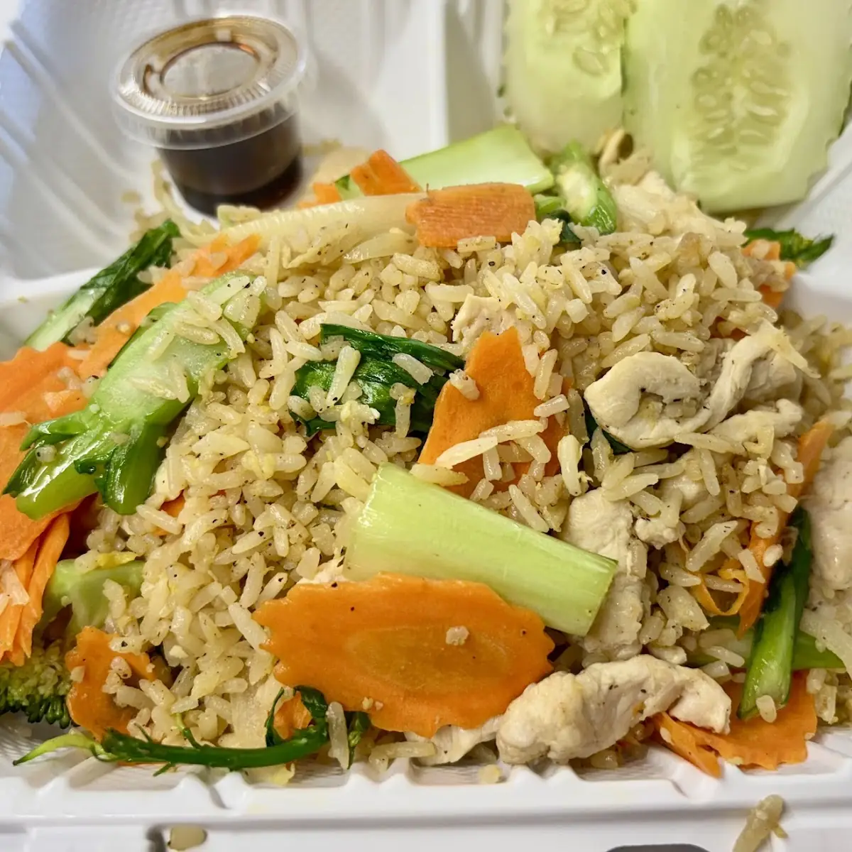 Fried Rice Chicken