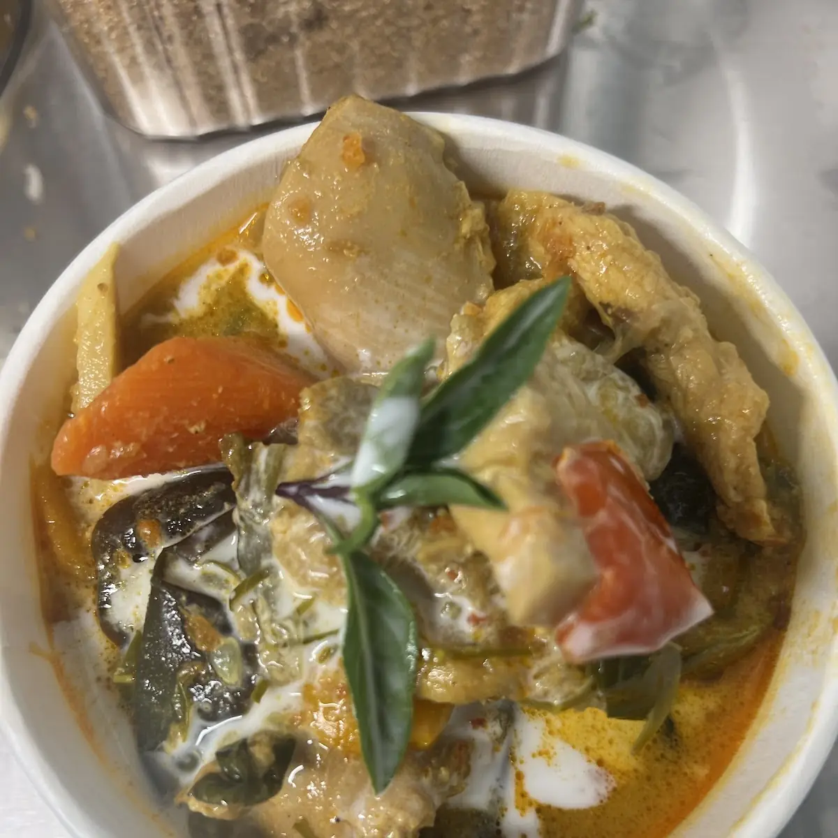 Red Curry with Chicken