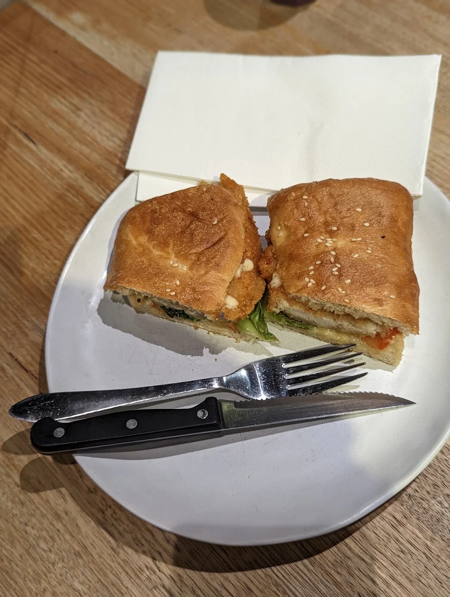 Chicken Schnitzel, Twisted Sista Cafe & Gelateria - Knox