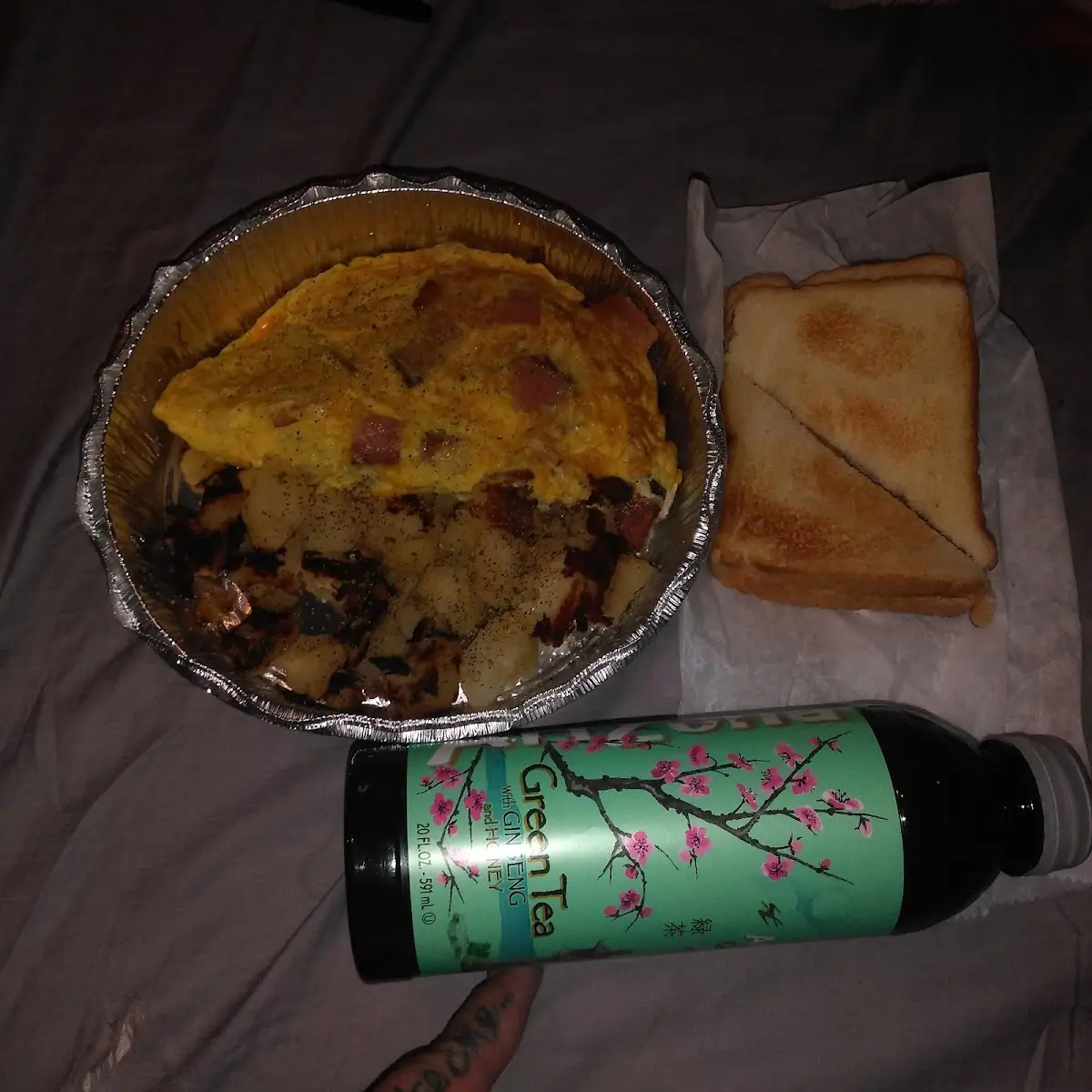 Heart Attack Omelet