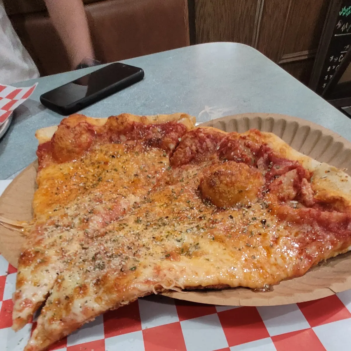 Plain Cheese Pizza Slice