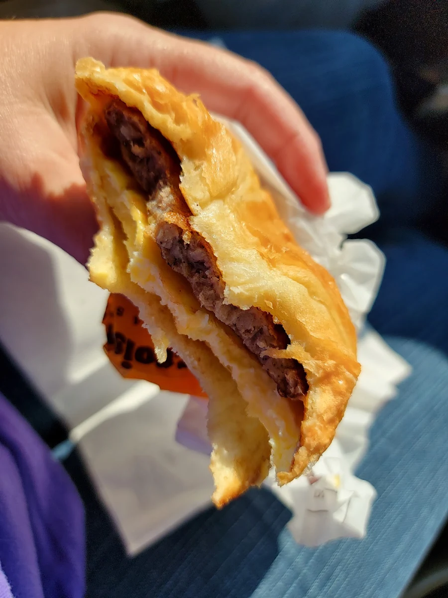 Sausage Egg & Cheese Crescent Roll
