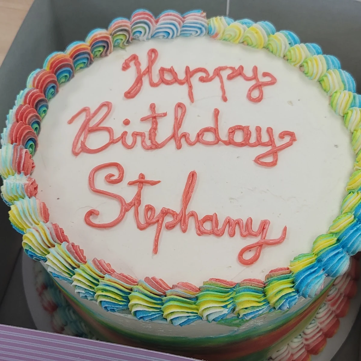 8 Inch Chocolate Birthday Cake