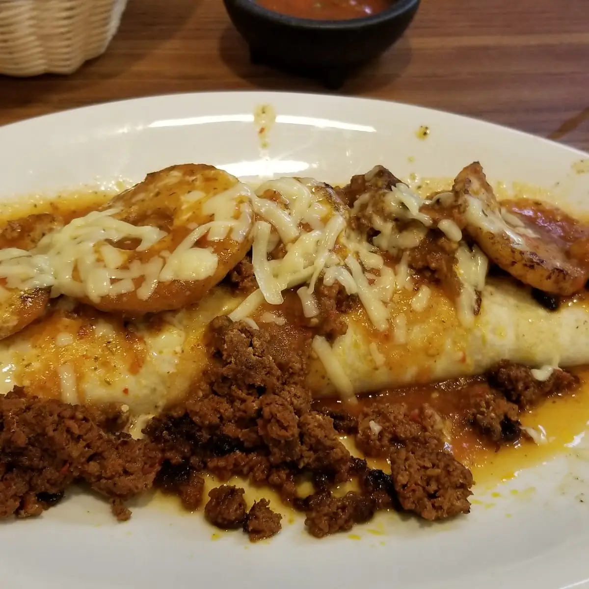 Steak Cheese Burrito