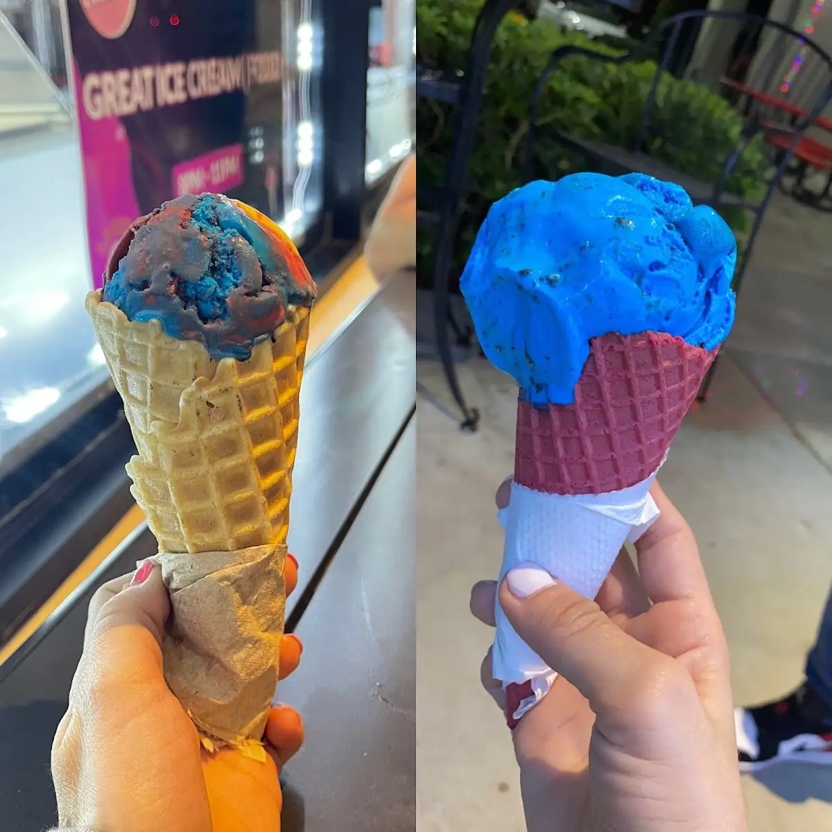 Waffle Cone Ice a Team