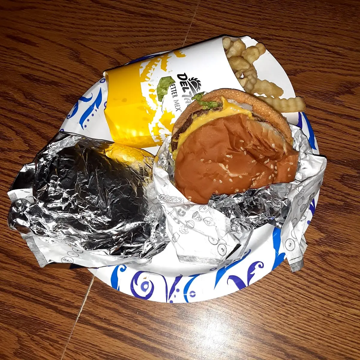 Two Double Cheeseburger Combo Meal
