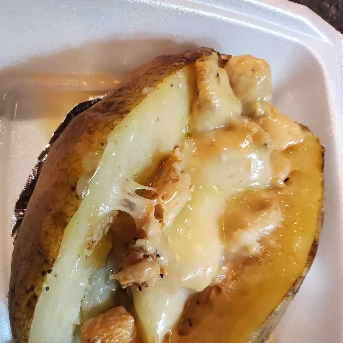 Crispy Chicken Spud