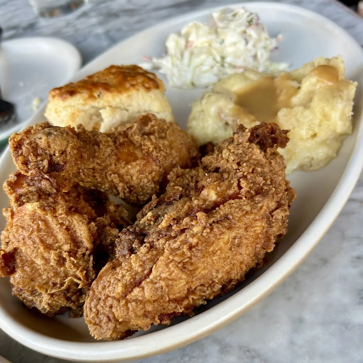 Fried Chicken & Buttermilk Biscuit