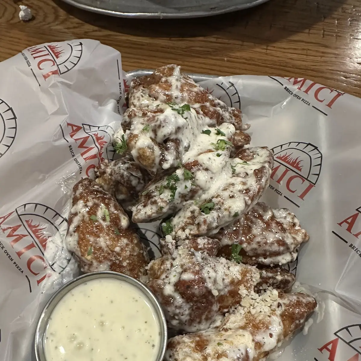Garlic Parm Wings