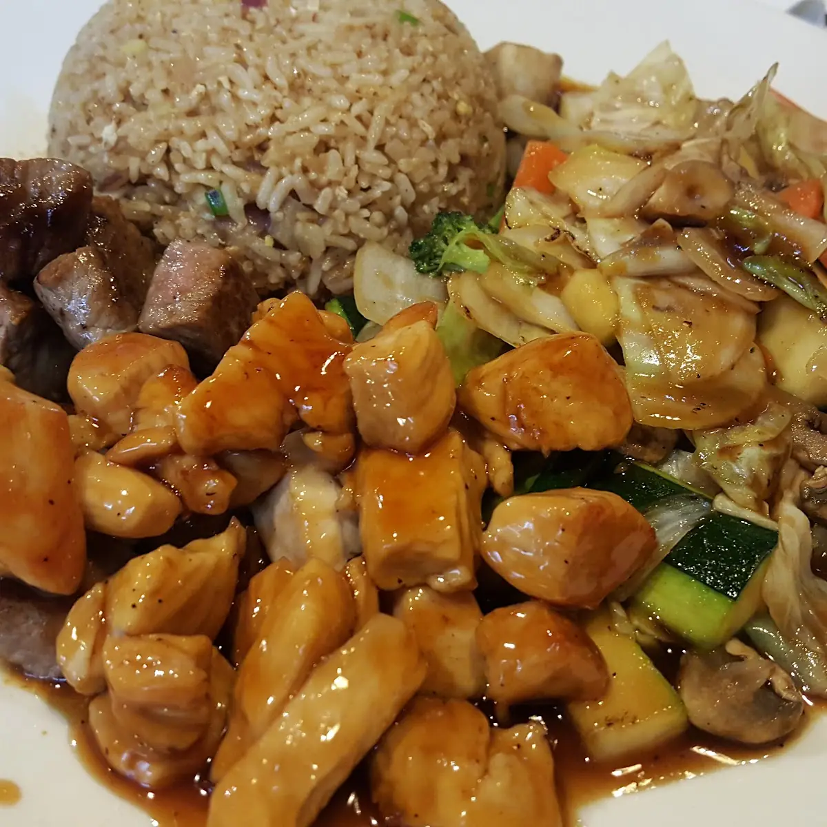 Hibachi Steak and Chicken