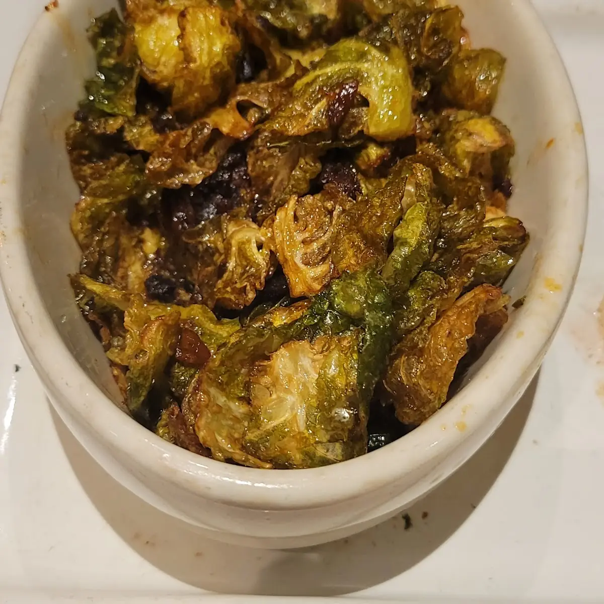Brussels Sprouts with Bacon Jam