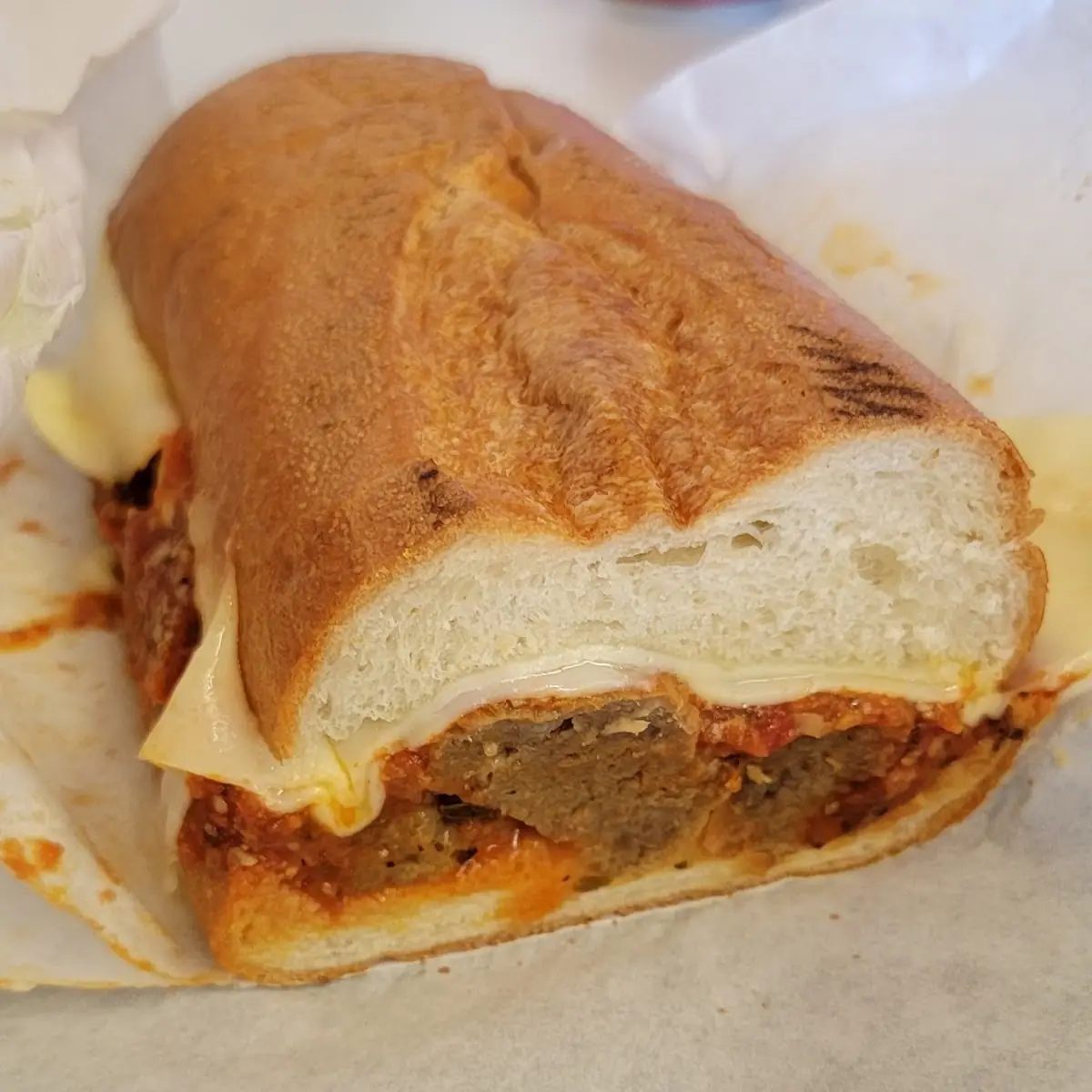 Hot Meatball Sandwich