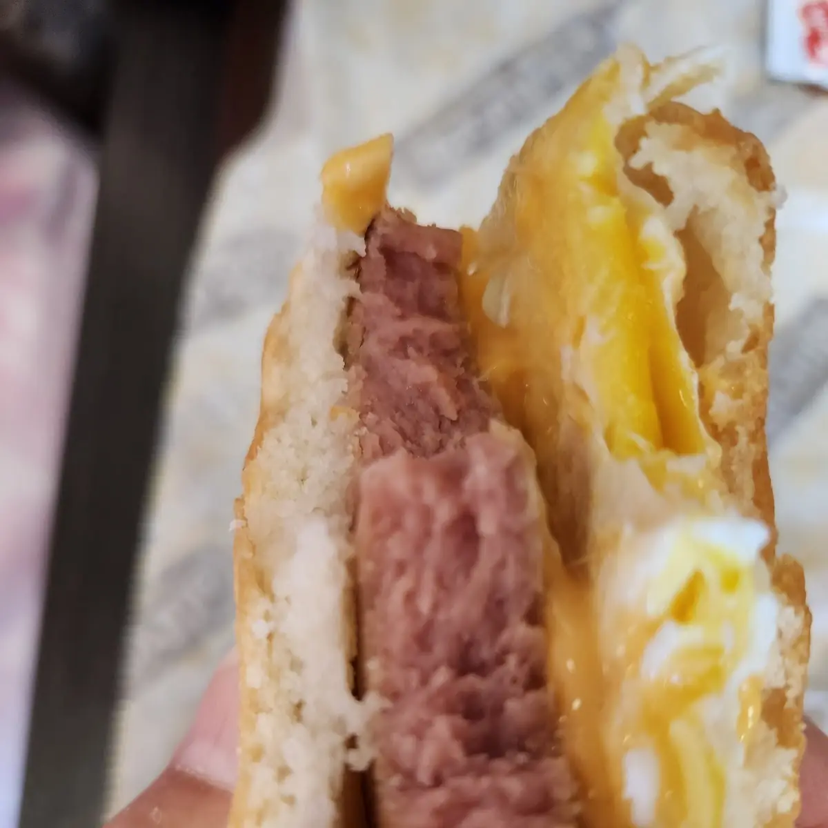 Fried Bologna Sandwich