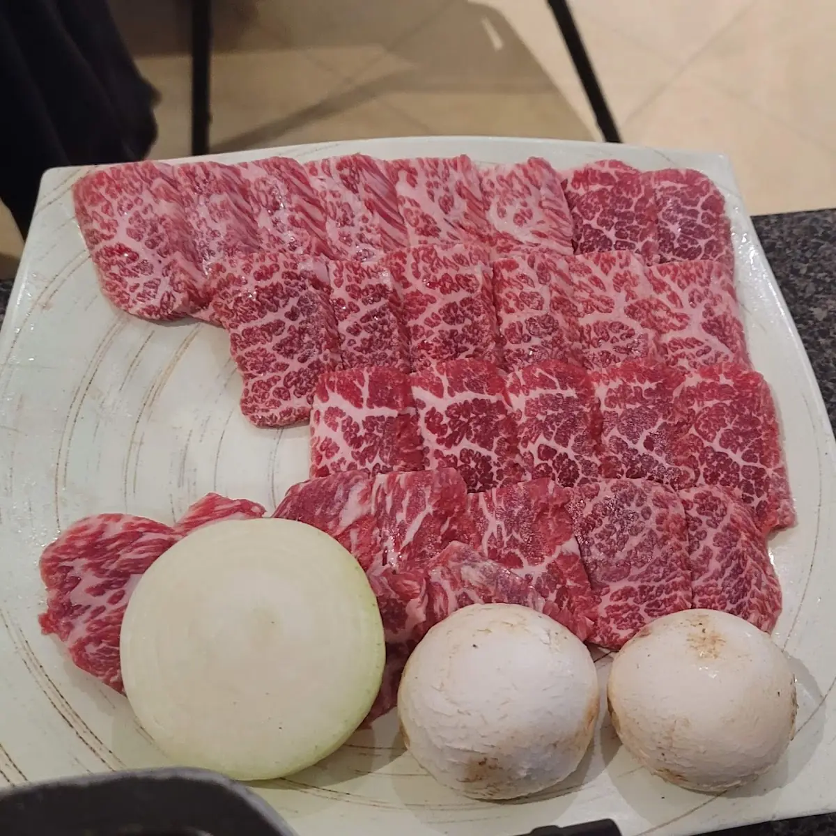 생갈비 - Fresh Sliced Beef Short Ribs