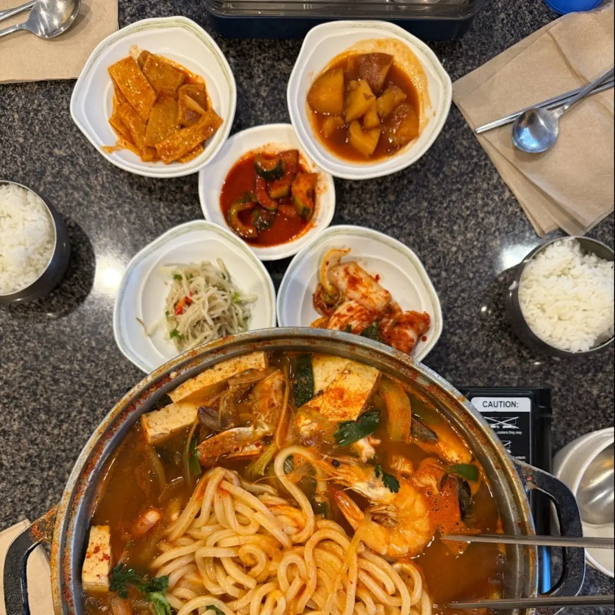 Spicy Seafood Soup