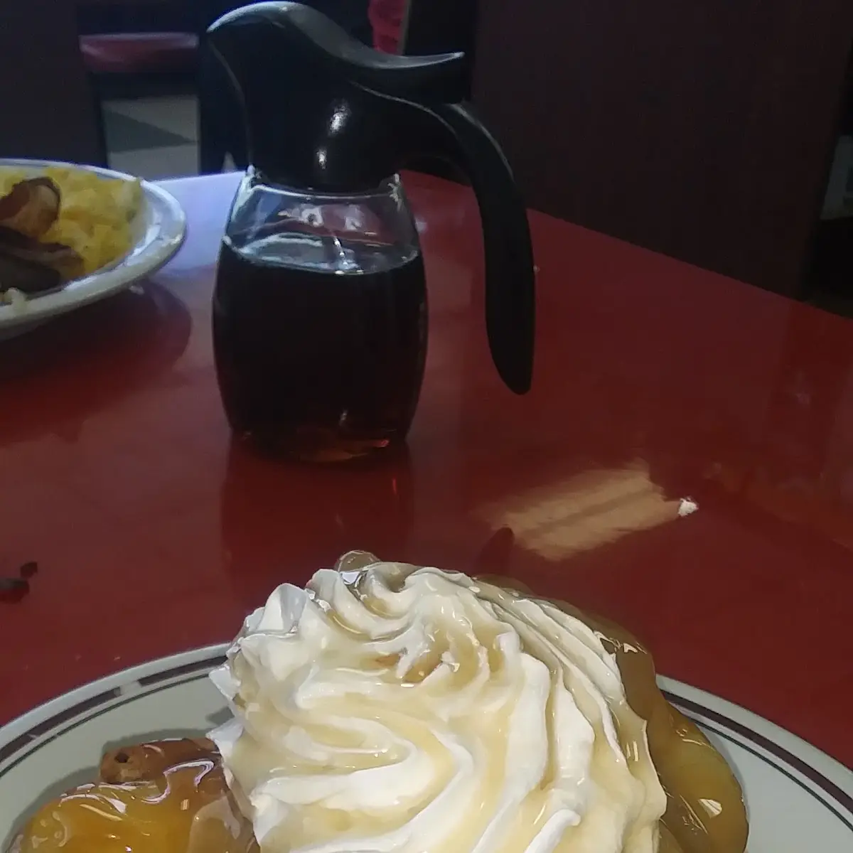 Caramel Apple Stuffed French Toast