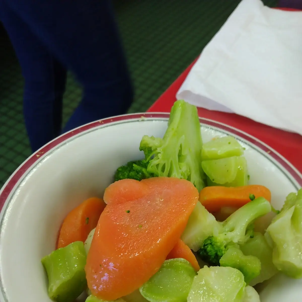 Steamed Veggies Aka Carrots & Broccoli