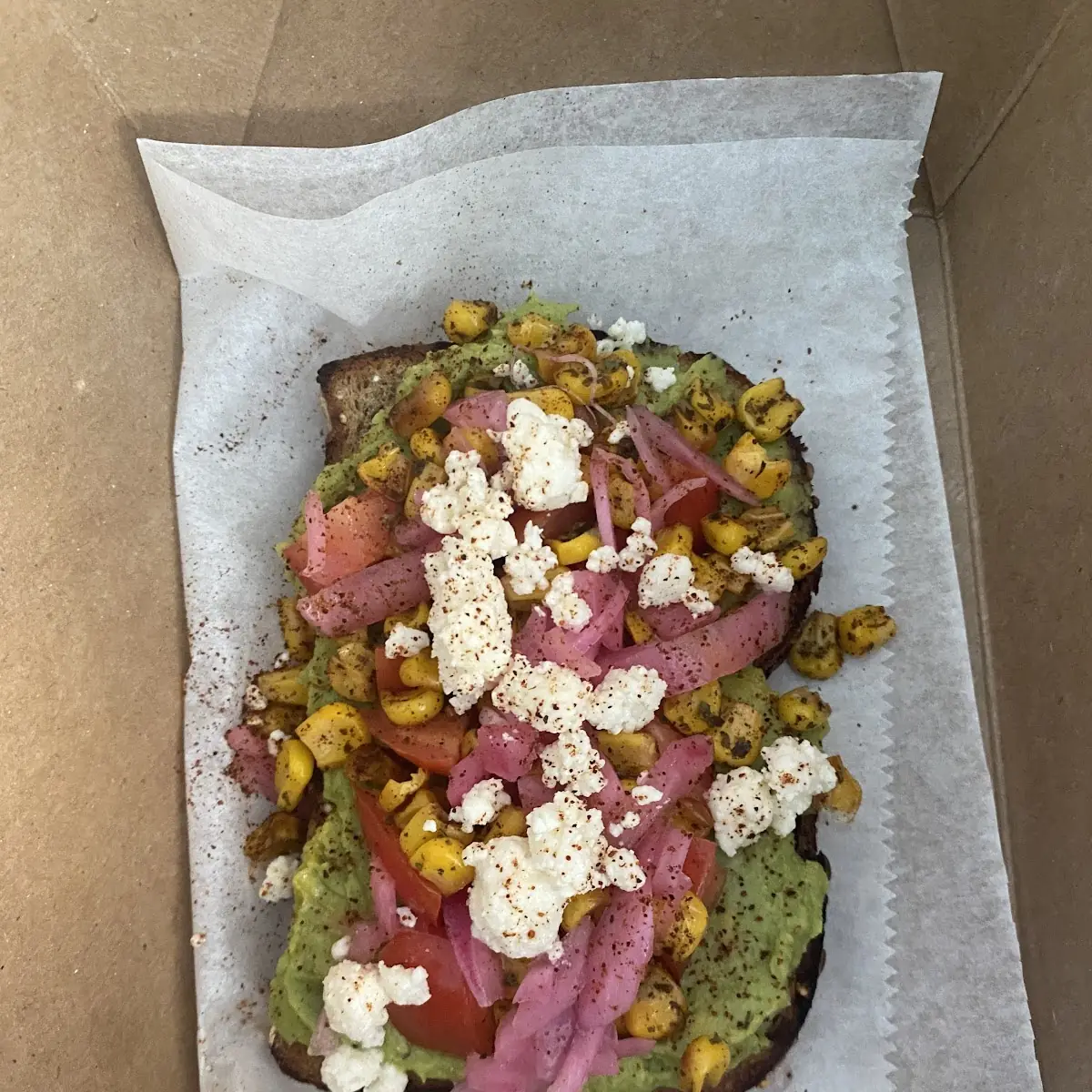 Street Corn Toast