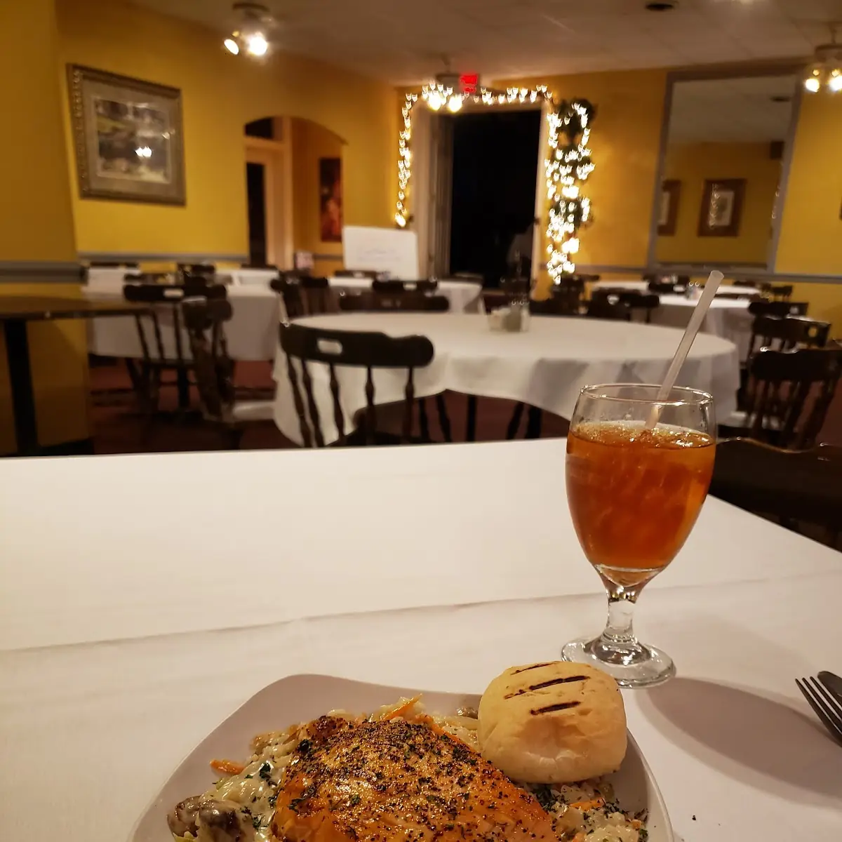 Risotto with Grilled Salmon