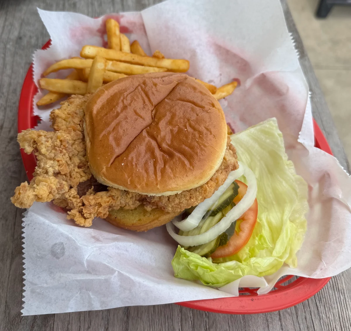 Fish Sandwich Basket