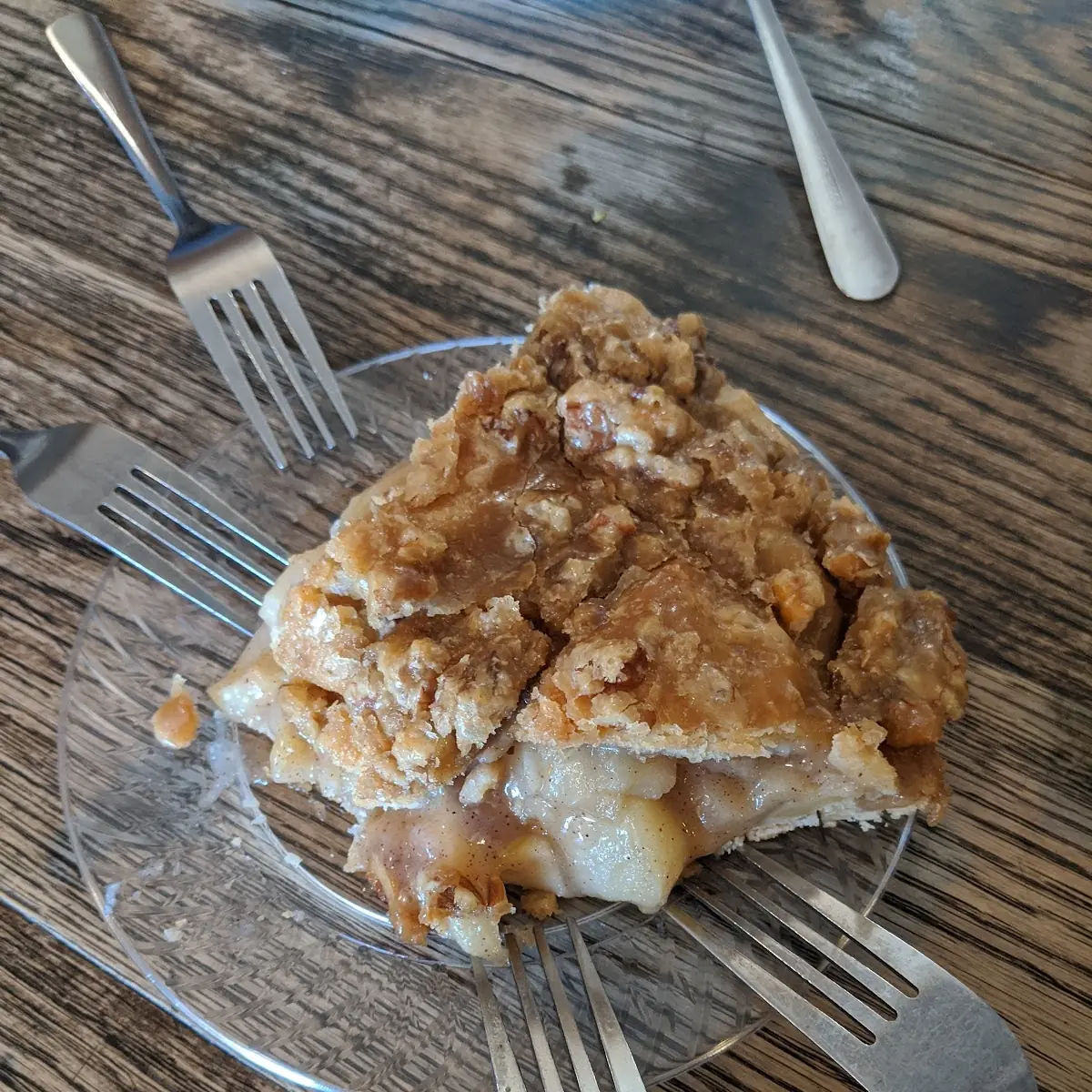 Praline Apple Pie