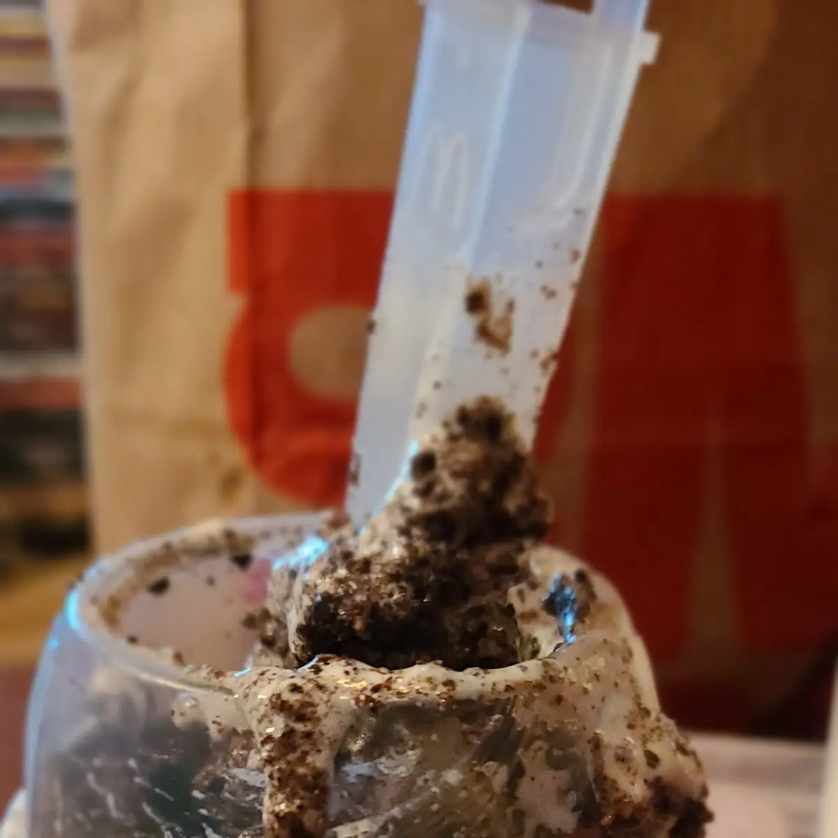 Mcflurry with Oreo Cookies