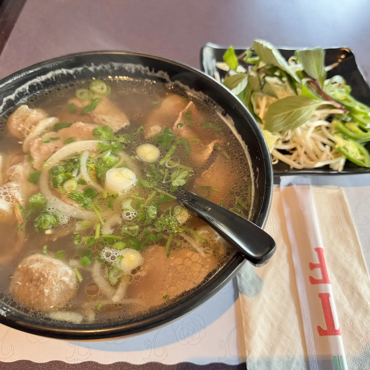 Beef Pho Noodle Soup
