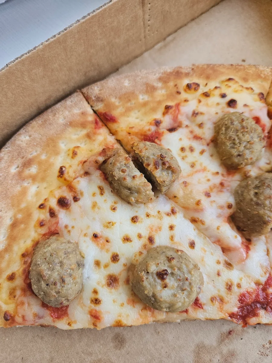 Meatball Pizza