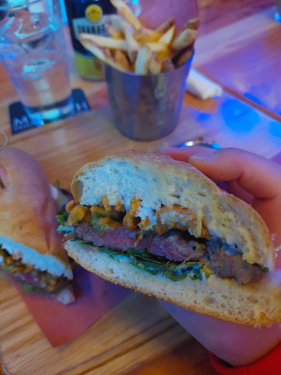 Steak Sandwich with Mushrooms