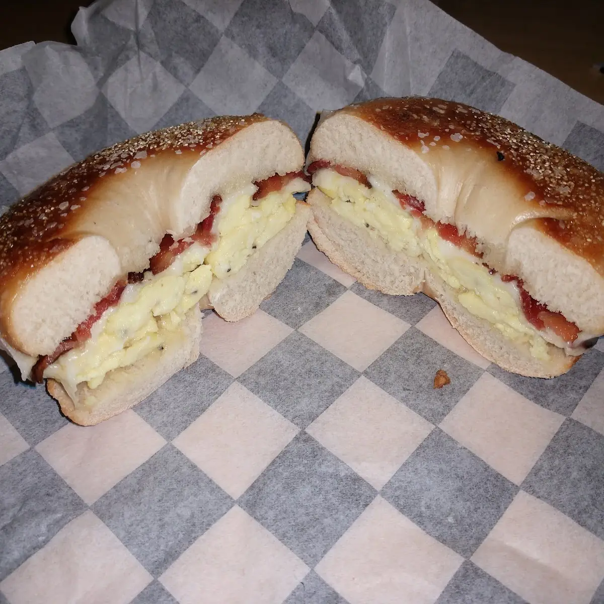 Bacon Egg and Cheese Bagel