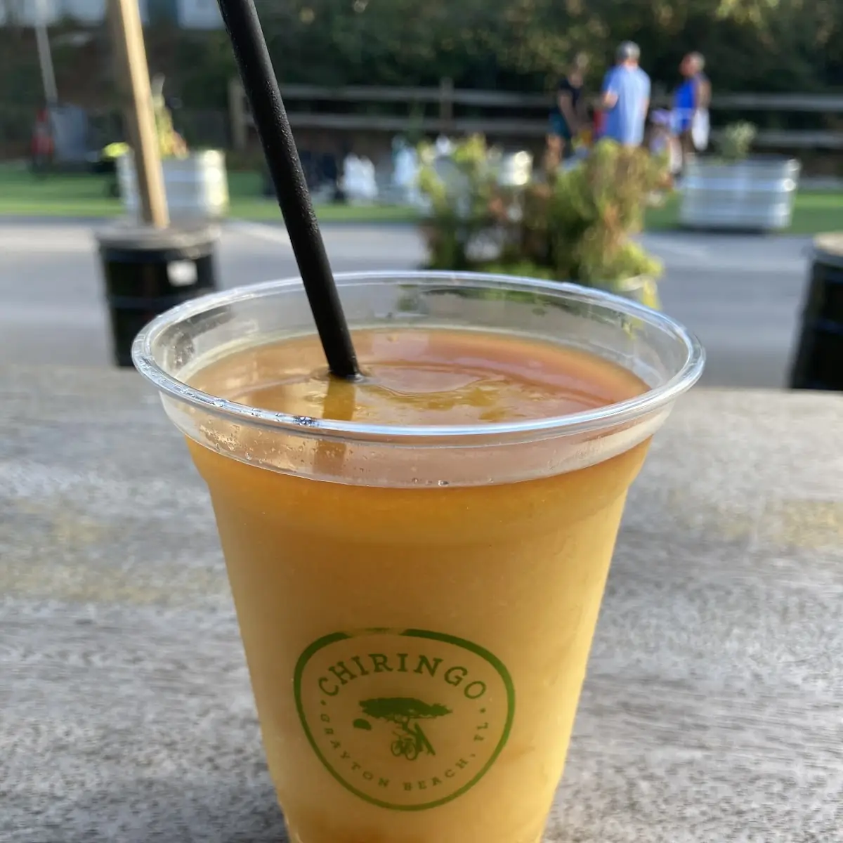 Billy Ocean Frozen Mango Pineapple Rum Drink