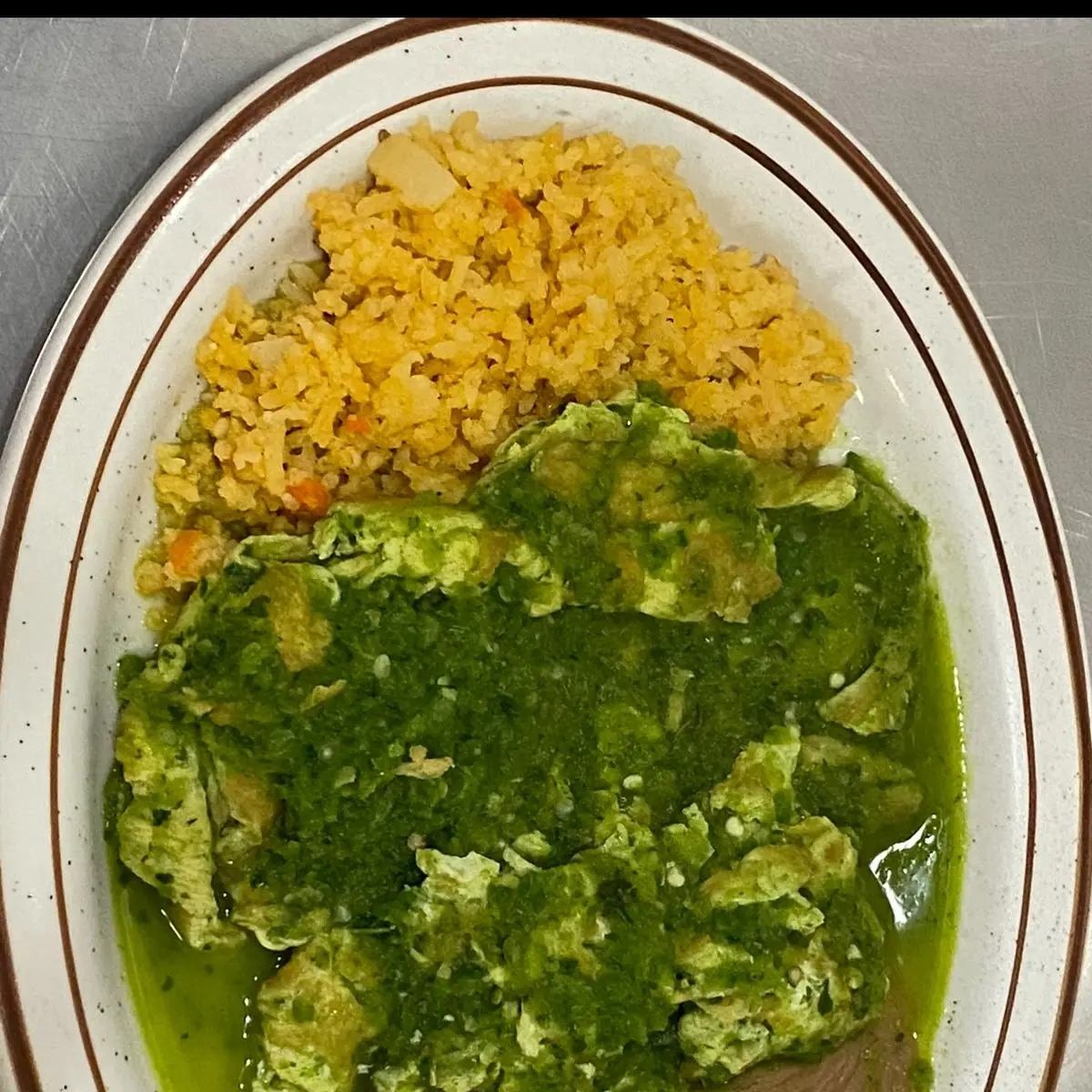 Chicken in Green Mole Sauce Pollo En Mole Verde