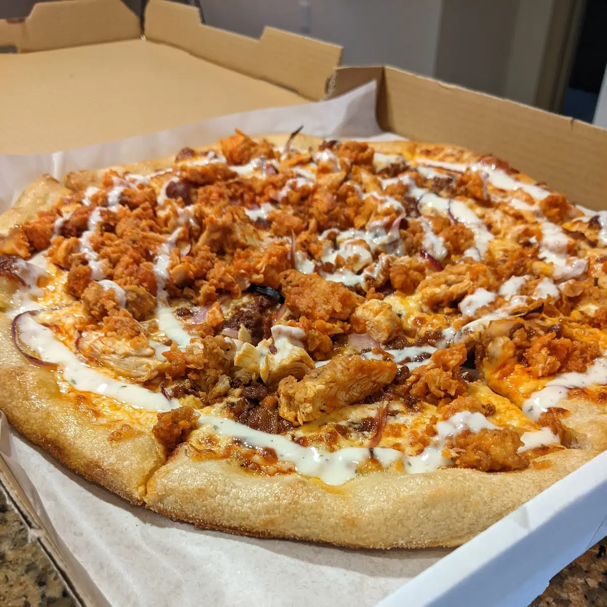 Buffalo Chicken Pizza