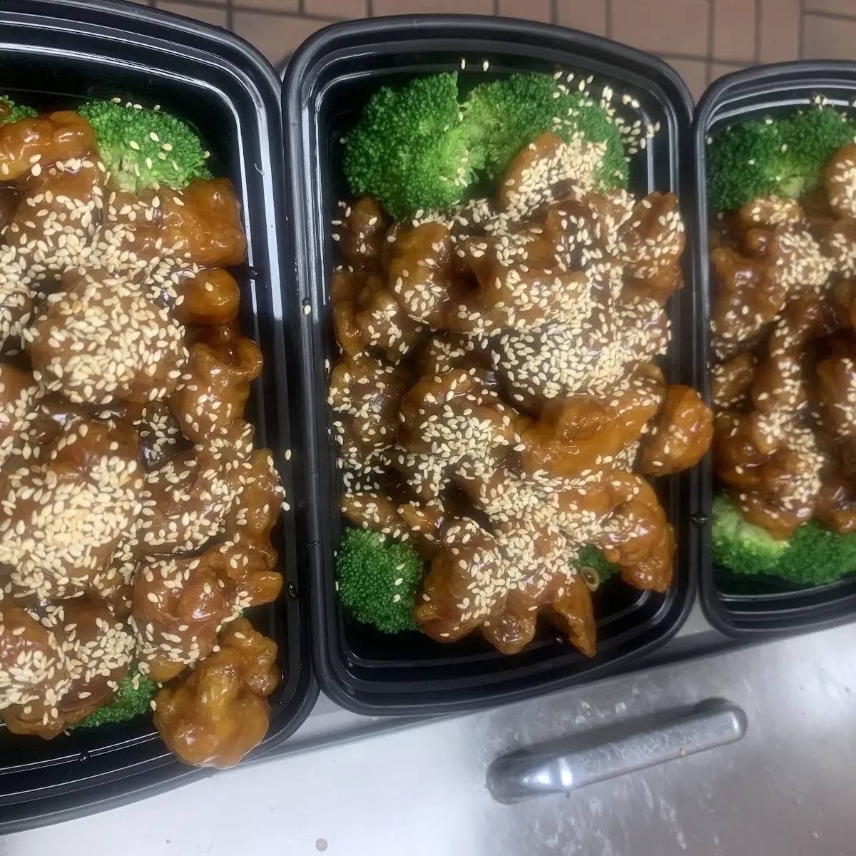 Golden Sesame Chicken