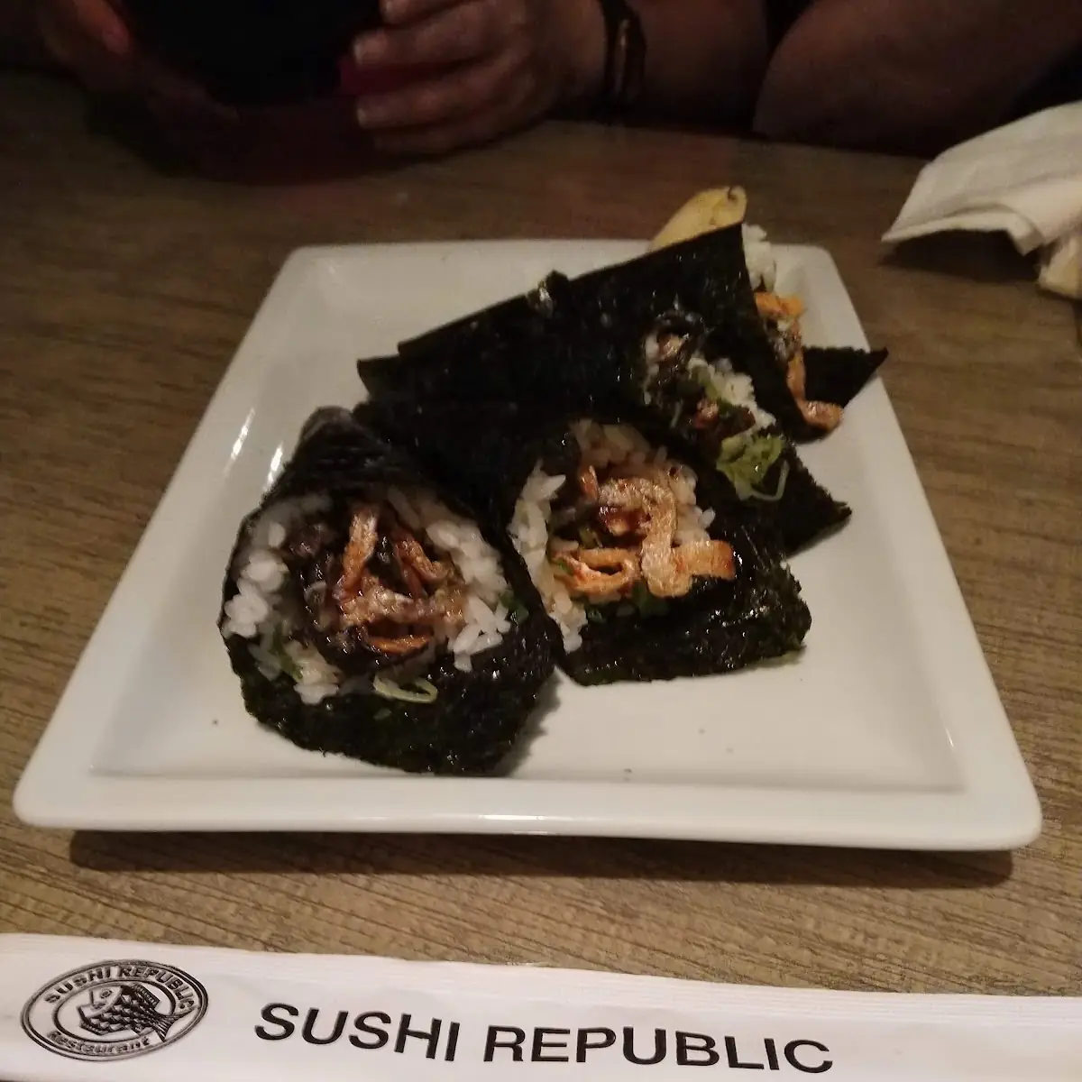 Madai Sea Bream Hand Roll