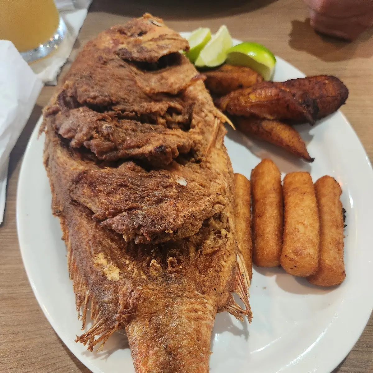 Criollo Fish Pescado Criollo with 1 Regular Side Order