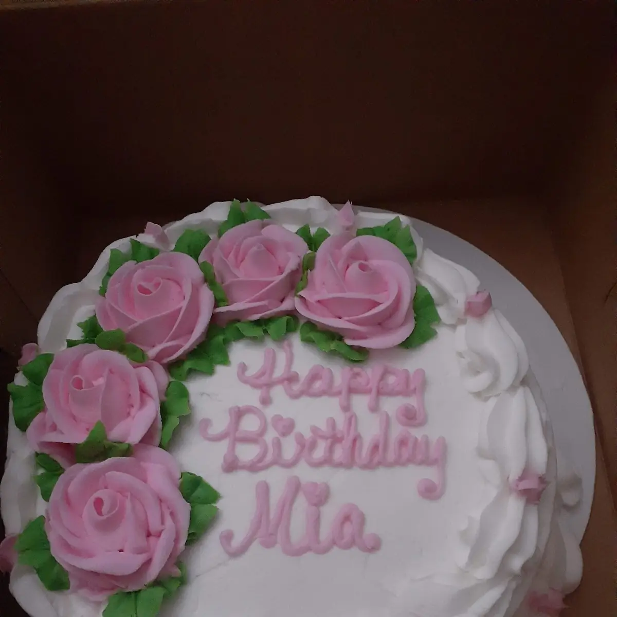 Strawberry Birthday Cake