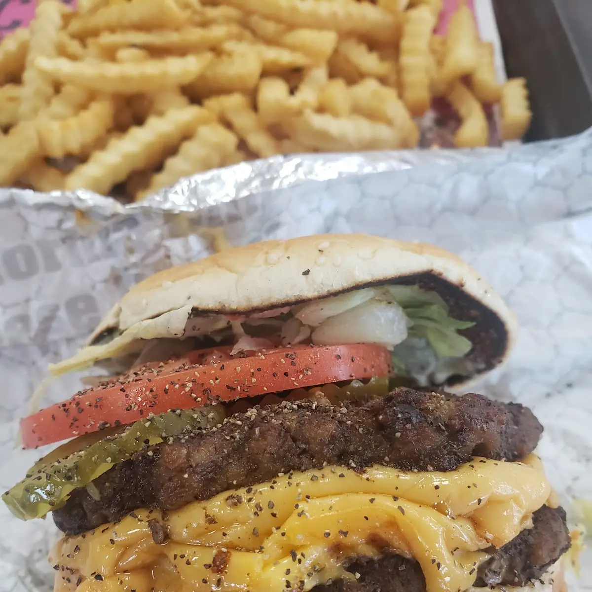 Triple Cheeseburger