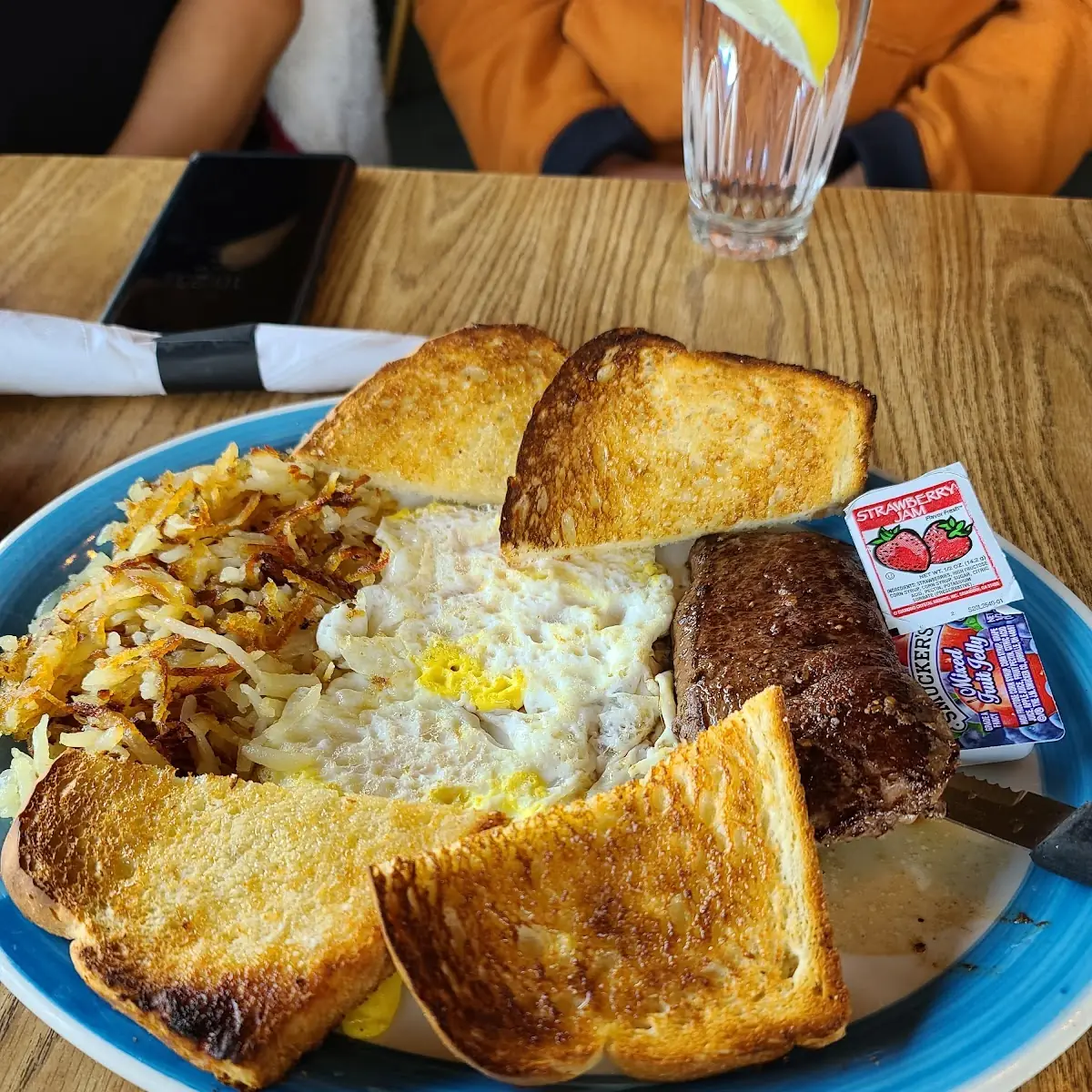Hash Browns Toast