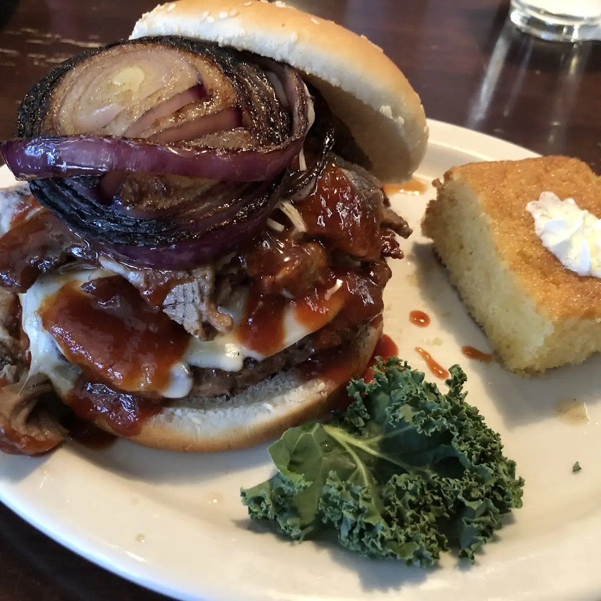 Char-Broiled Sausage Burger