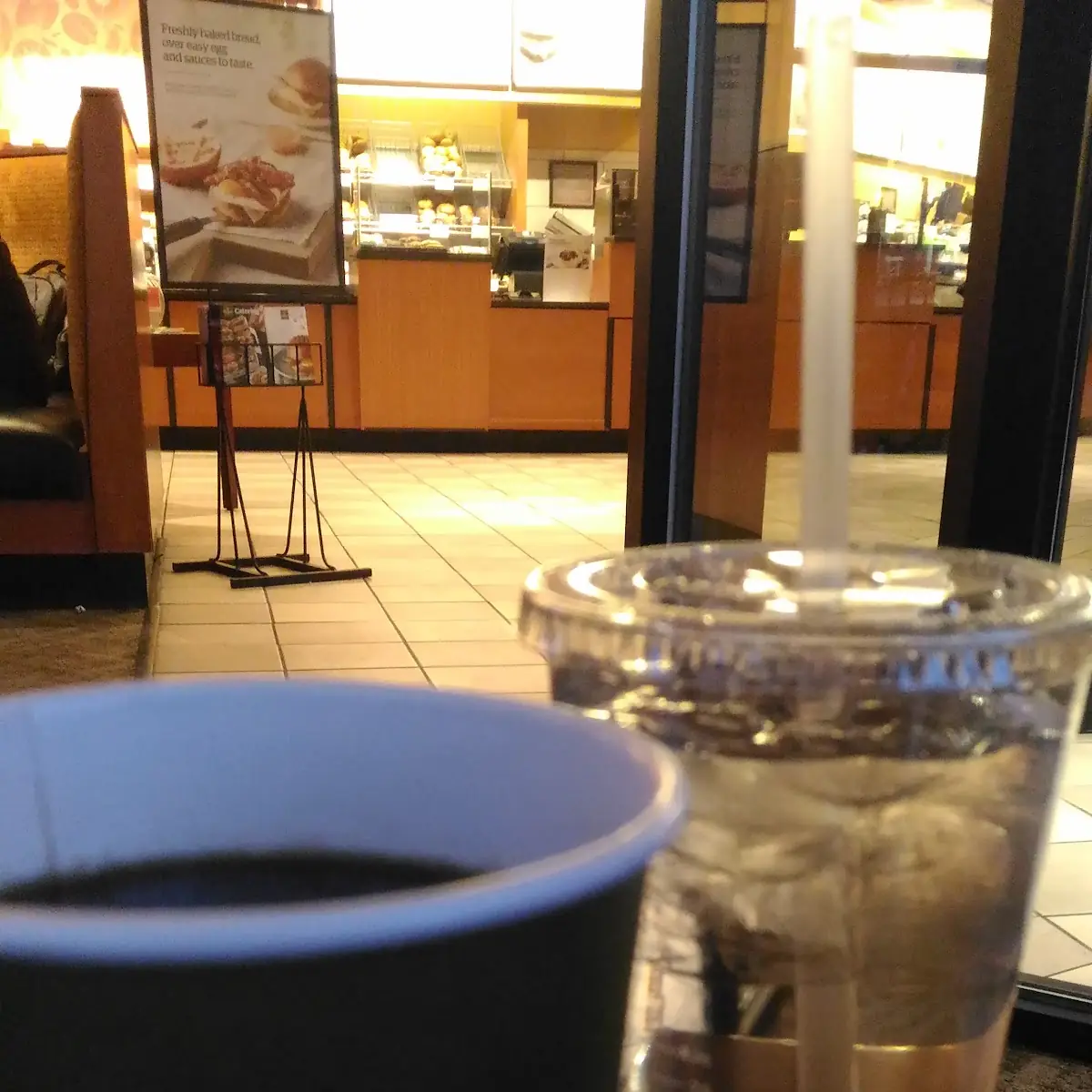 Light Roast Coffee and Water