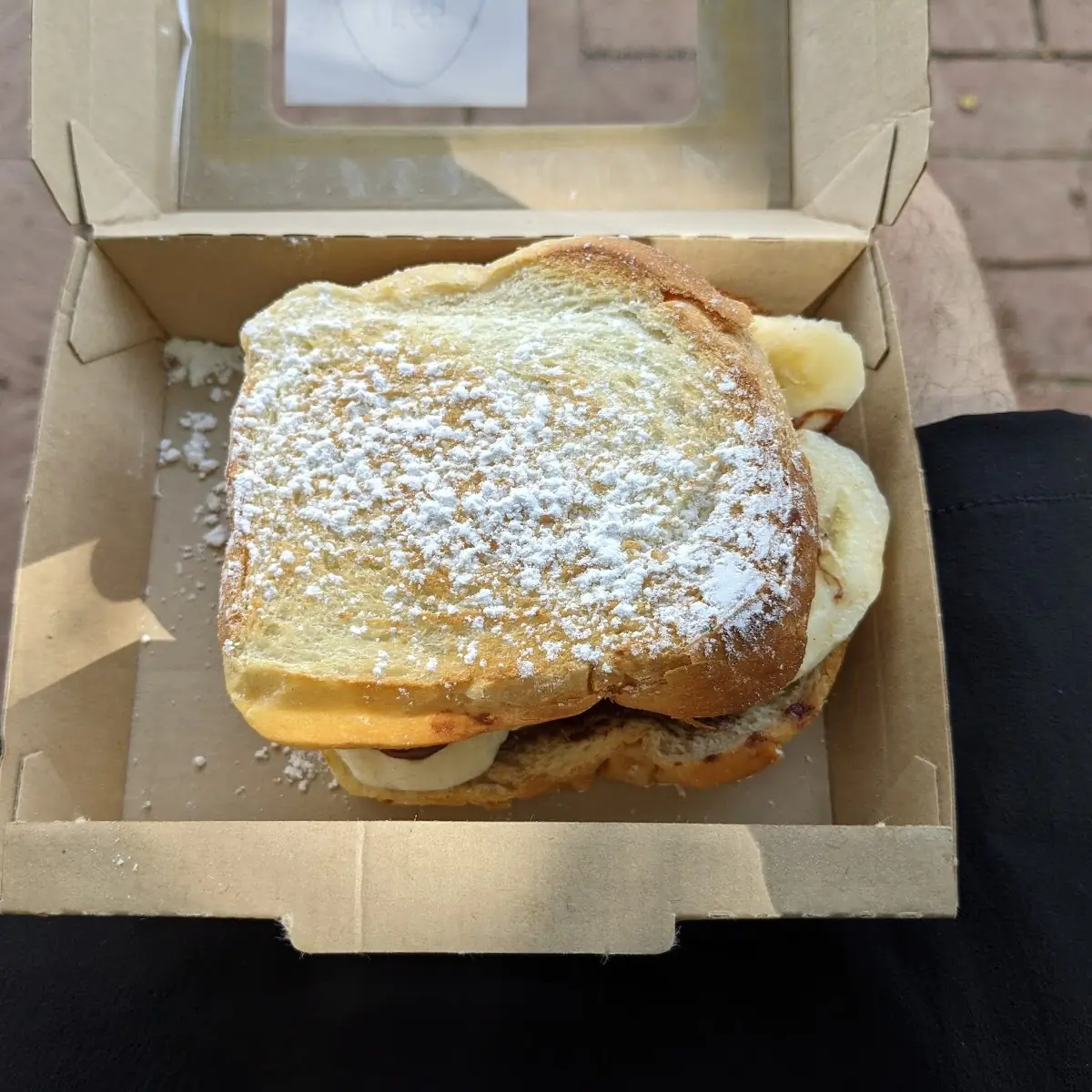 Banana Nutella Sandwich